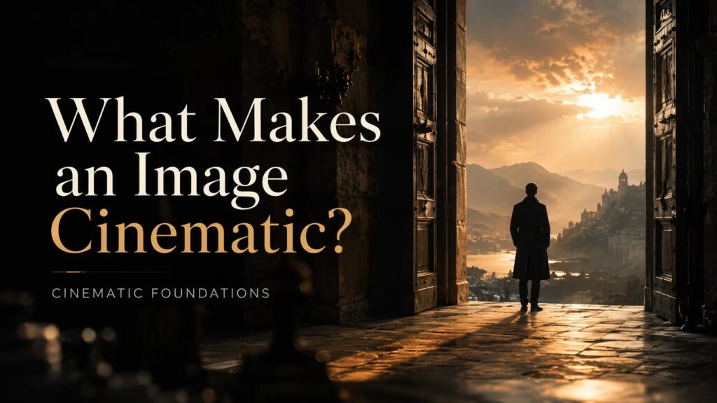 What Makes an Image Cinematic