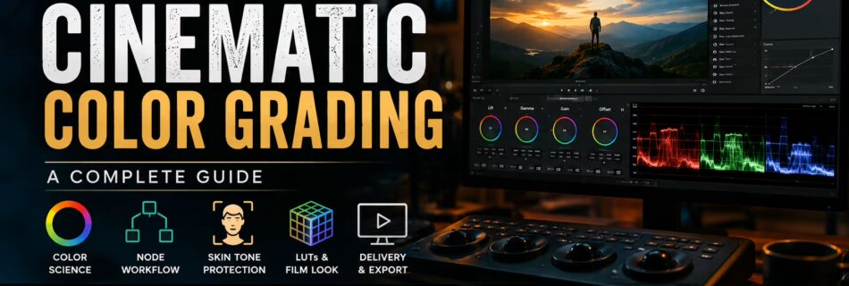 DaVinci Resolve cinematic color grading workflow