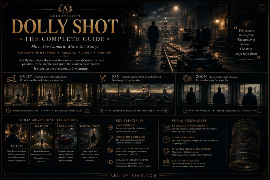 Dolly Shot Guide: How a Physical Camera Move Changes Space and Emotion