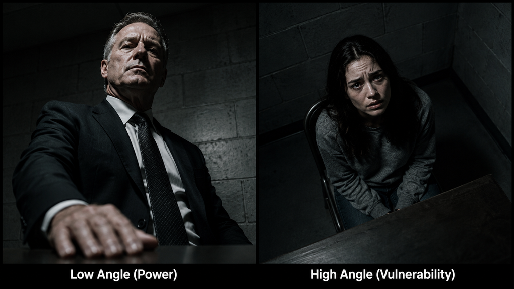 Low-angle power and high-angle vulnerability comparison