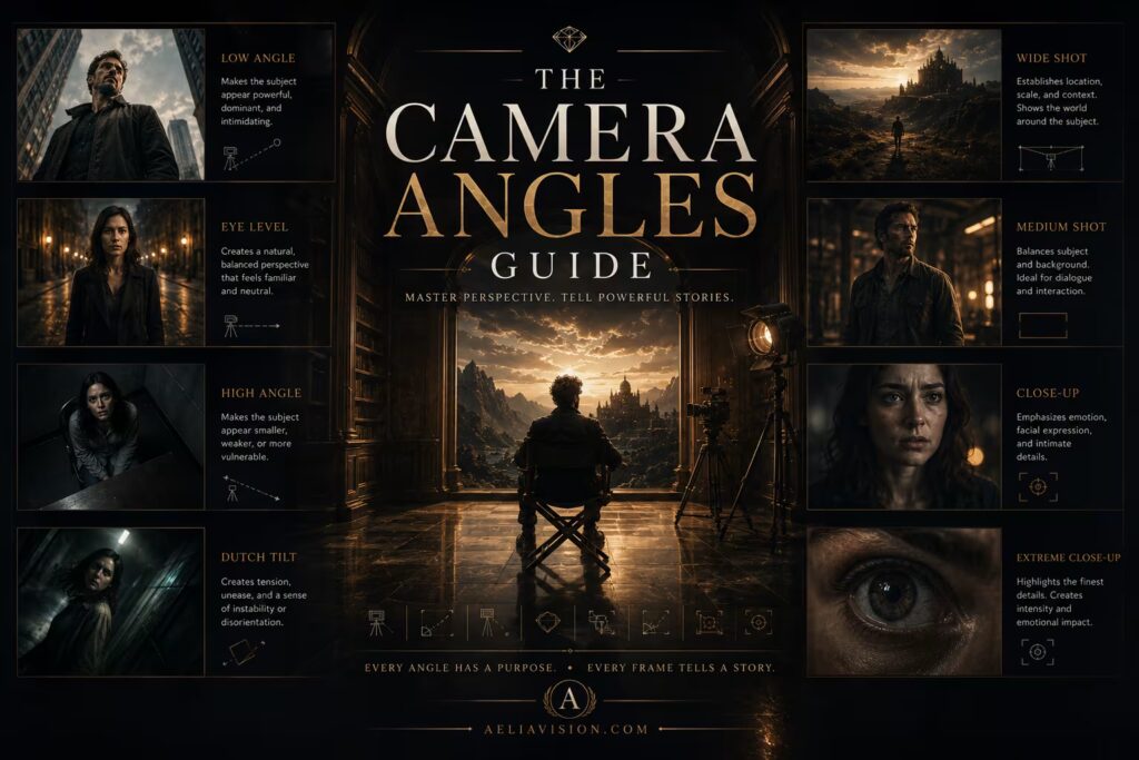 Camera Angles: How Different Positions Change What the Viewer Feels