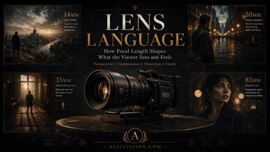 Lens Language: How Focal Length Shapes What the Viewer Sees and Feels