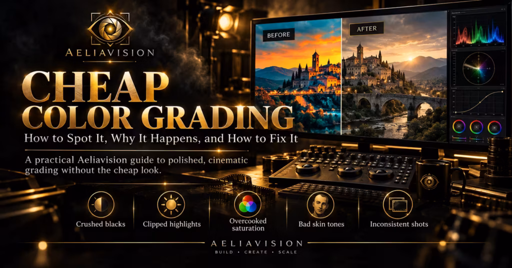 Cheap Color Grading: How to Fix the Look and Make Your Images Feel Intentional