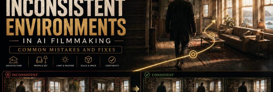 Inconsistent Environments AI Filmmaking