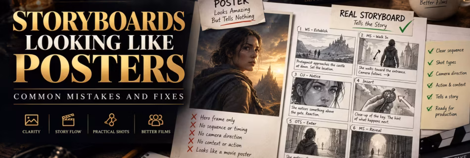 Storyboards Looking Like Posters