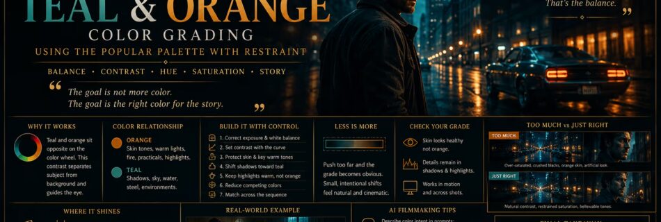 Teal and Orange Color Grading