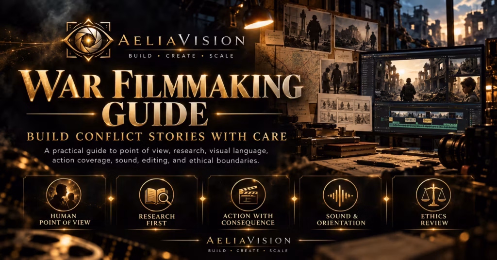 War Filmmaking Guide: Build Conflict Stories With Care